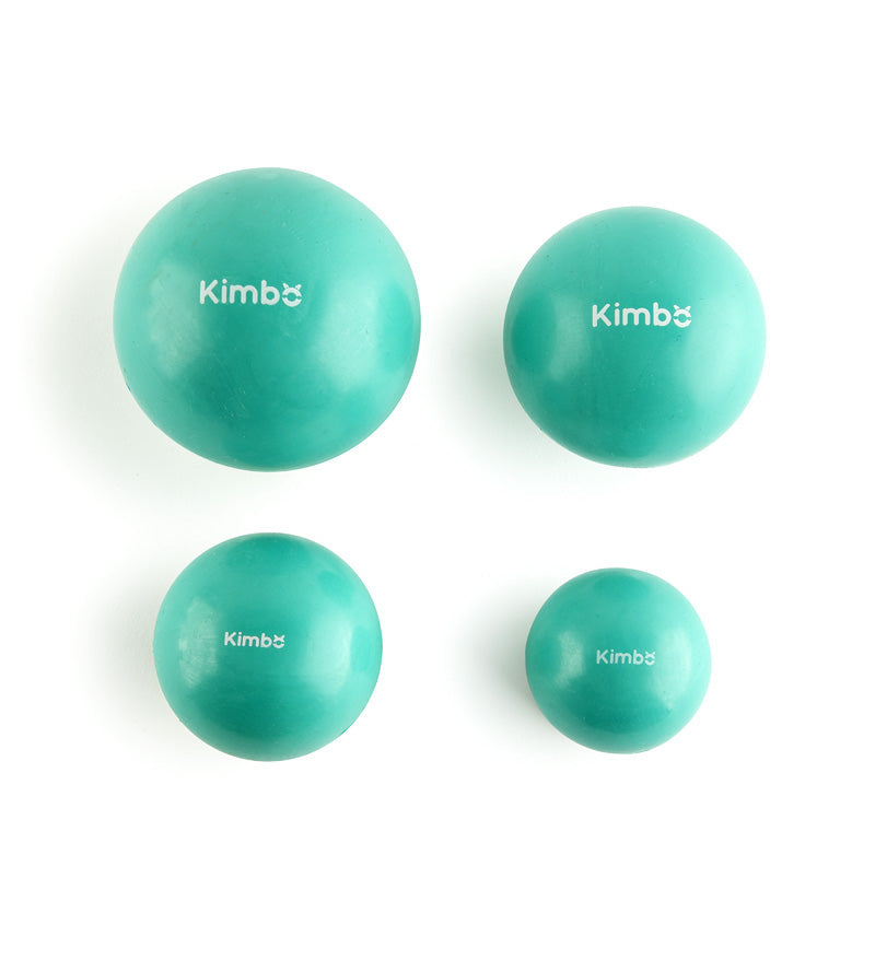 קימבו כדור גומי קשיח דחוס טורקיז מגוון גדלים