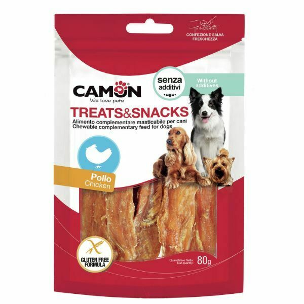 קמון רצועות עוף 100% טבעי - 80 גרם