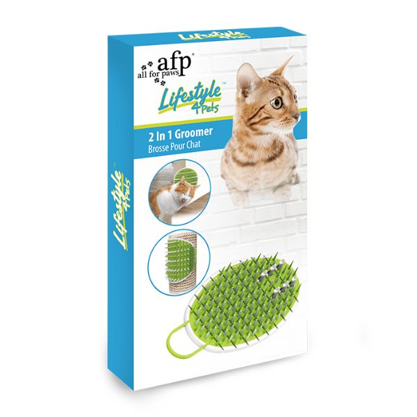 פינת עיסוי וטיפוח לחתולים AFP