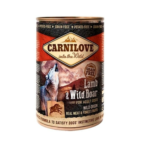 קרנילאב מזון רטוב שימורים כבש וחזיר - 400 גרם