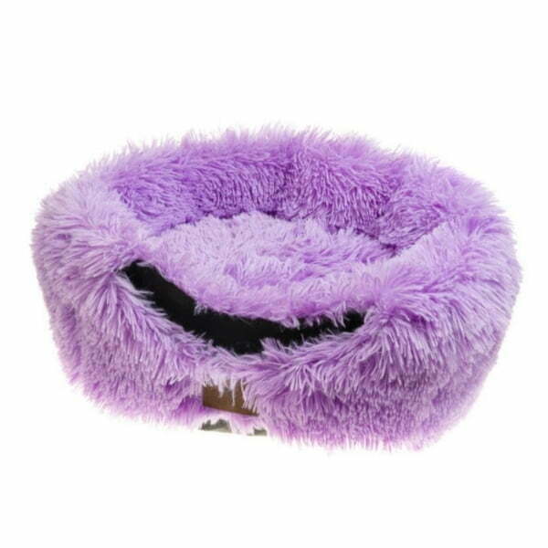 מיטה איגלו Cave סגולה לחתולים / כלבים זעירים - Pets Project