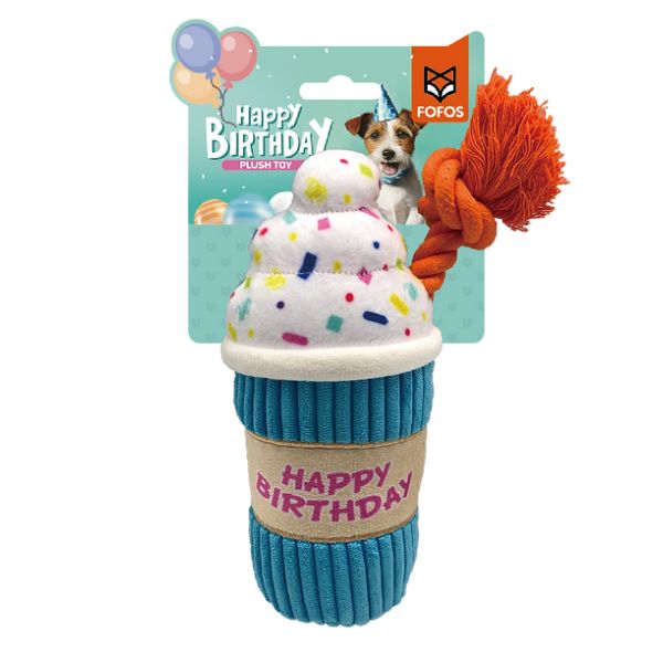 פופוס בובת מילקשייק יום הולדת לכלבים - FOFOS
