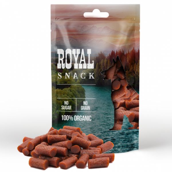 רויאל חטיף לכלבים מקלוני בקר - 80 גרם