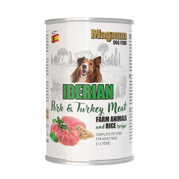 מגנום מזון רטוב בשימורים איבריקו והודו - 400 גרם