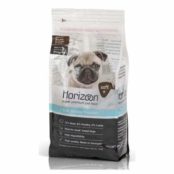 הורייזן טריקולור חטיף רך לכלבים - 500 גרם