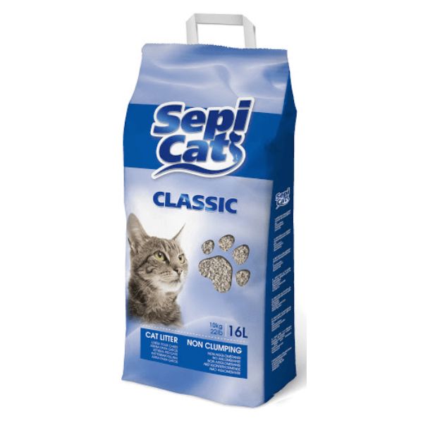 Sepi Cat ספי קט חול חצץ ללא בישום - 16 ליטר