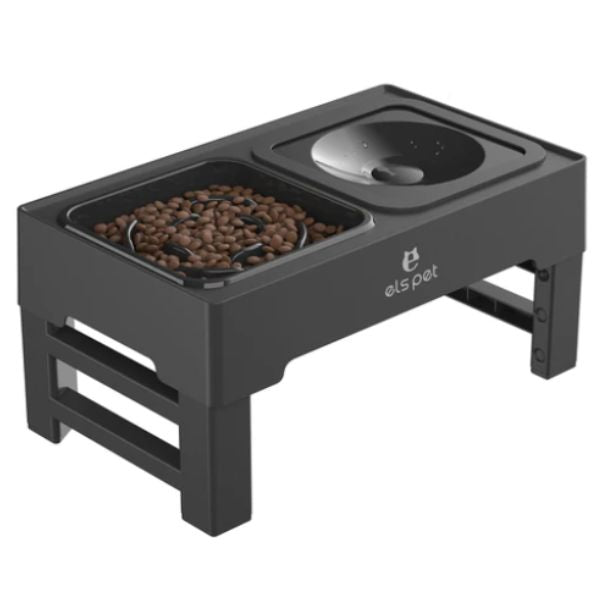 מתקן מודולרי קערת האכלה איטית + Anti-Spill לכלבים