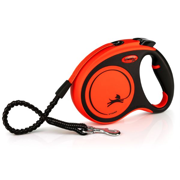 רצועת פלקסי אקסטרים 5 מטרים - כתום