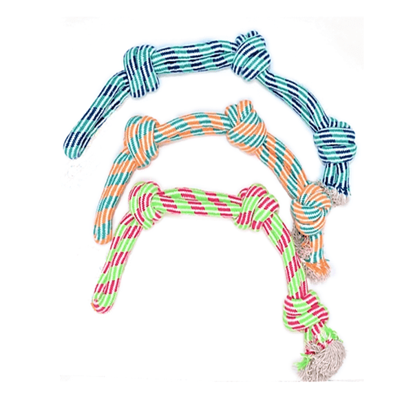 חבל דנטלי צבעוני 3 קשרים R4PETS