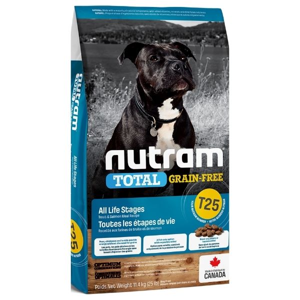 נוטרם S49 מזון לכלבים פורל וסלמון ללא דגנים - 11.4 ק"ג