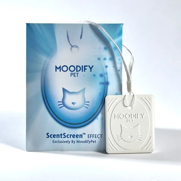 מודיפיי פט Moodify Pet - תליון מהפכני מנטרל ריחות לארגז חול בפטנט עם מכון ויצמן