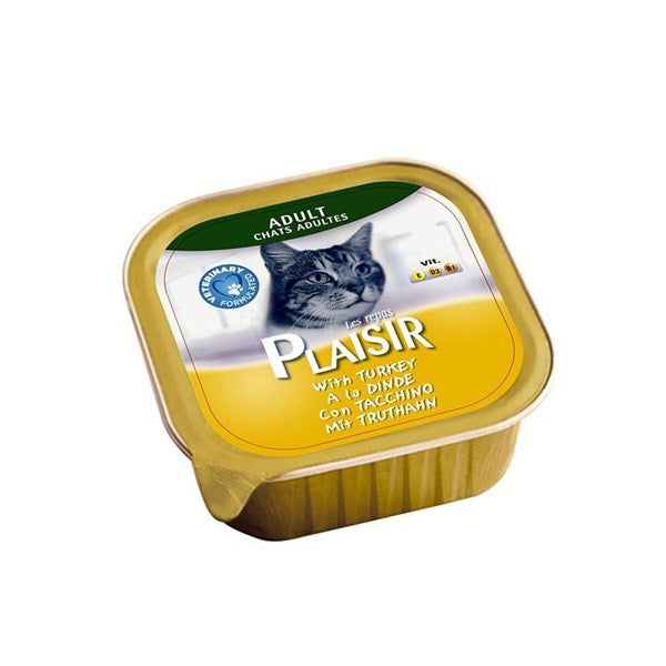 פלסיר מעדן פטה עם הודו 100 גרם לחתולים