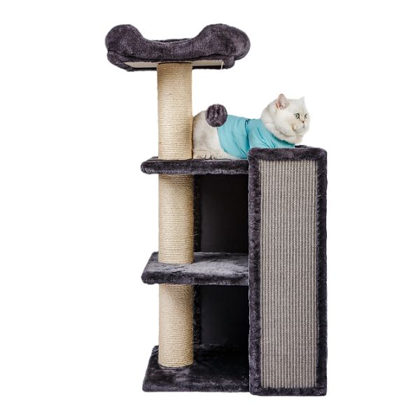 Catagat Ironside מתקן גירוד לחתולים מפואר ויוקרתי - 105 ס"מ