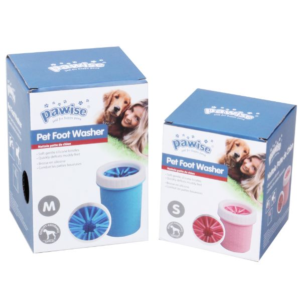 מתקן נייד לשטיפת רגליים לכלבים וחתולים - קטן