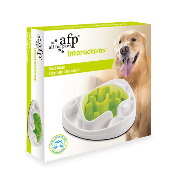 צלחת האכלה מבוך אינטראקטיבי AFP