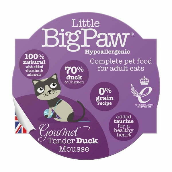 Big Paw מעדן לחתול בטעם ברווז 85 גרם