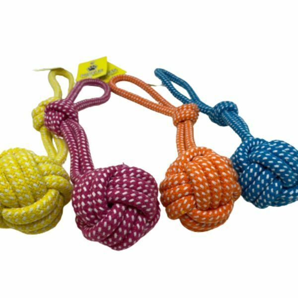 צעצוע כדור לולאה עם חבל קטן - 32 ס"מ