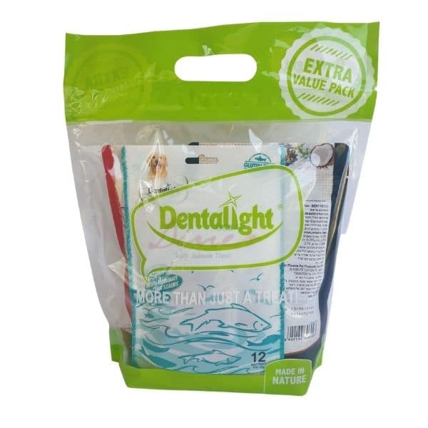 dentalight חבילת חטיפים דנטליים חסכונית