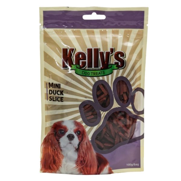 Kelly's קליס שבבי רצועות ברווז - 100 גרם