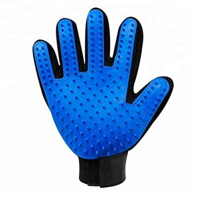 PetsProject כפפה מקצועית ופונקציונלית להברשת כלבים וחתולים