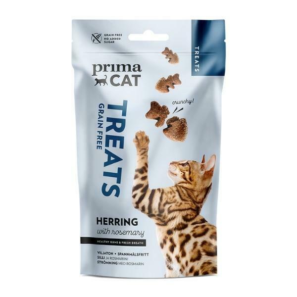 פרימה קט חטיף דנטלי לחתול הרינג ורוזמרין