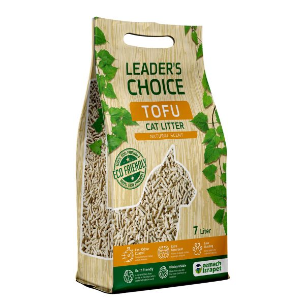 לידר צויס חול מתגבש טבעי מטופו בניחוח טבעי - 7 ליטר