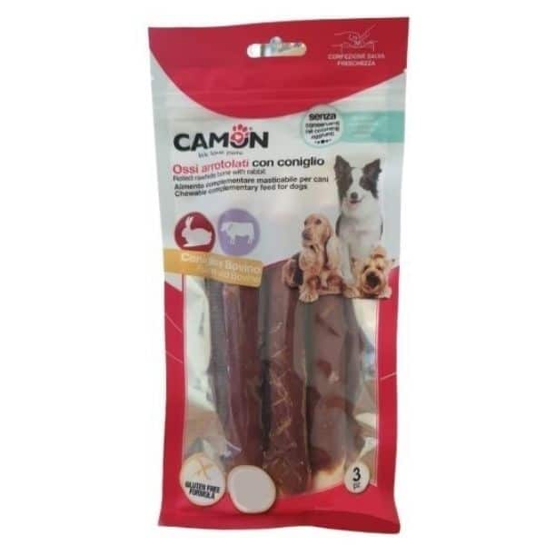 קמון עצמות רול בקר עטופות ברווז 28 ס"מ - 3 יח'