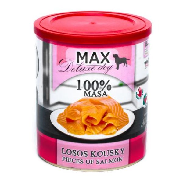 Falco Max מזון רטוב בשימורים פיסות סלמון - 800 גרם