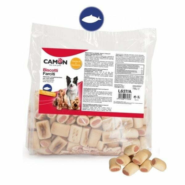 קמון ביסקוויט ממולא סלמון אריזת חסכון 750 גרם