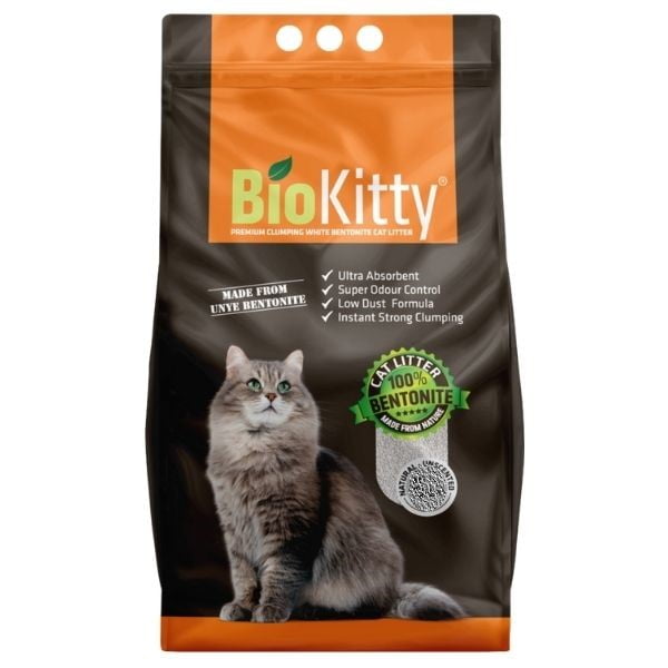 ביו קיטי חול לחתולים מתגבש אריזת חסכון 20 ליטר