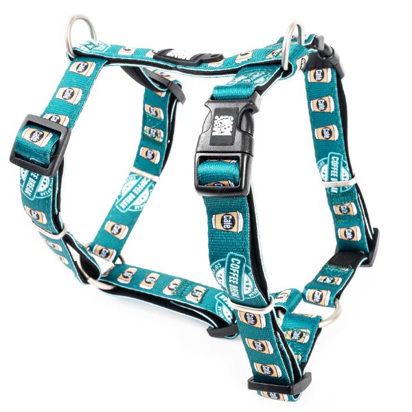 מקס אנד מולי רתמה מרופדת - קפה