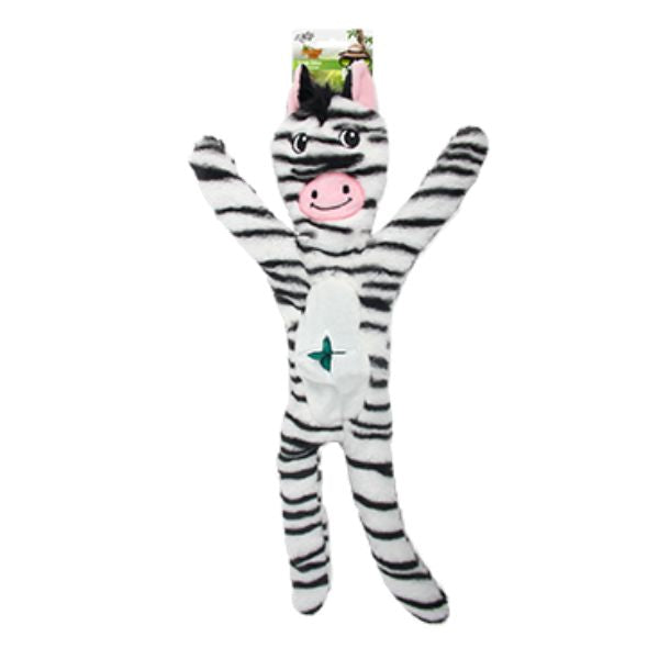 בובת ספארי סקיני במילוי חבל זברה ענקית AFP