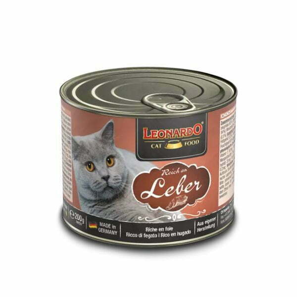 לאונרדו מעדן שימורים כבד לחתולים - 200 גרם