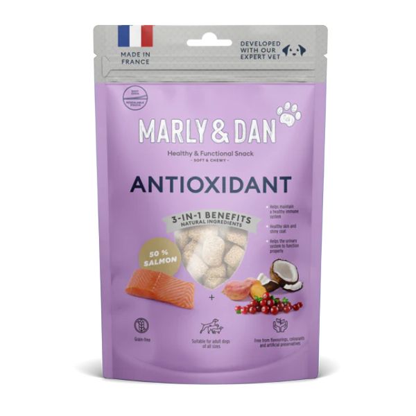 חטיף MARLY&amp;DAN אנטיאוקסידנטים - 100 גרם