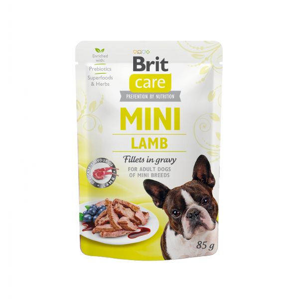 בריט קר מיני פאוץ חתיכות פילה ברוטב עם כבש - 85 גרם