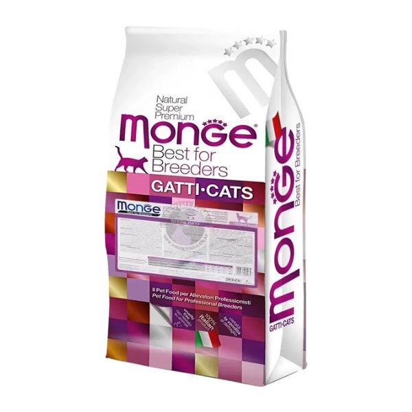 מונג' סטרלייז לחתולים עוף - 10 ק"ג