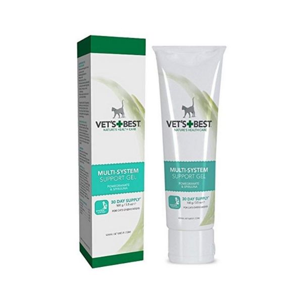 מולטי ויטמין ג'ל לחתולים וטס בסט
