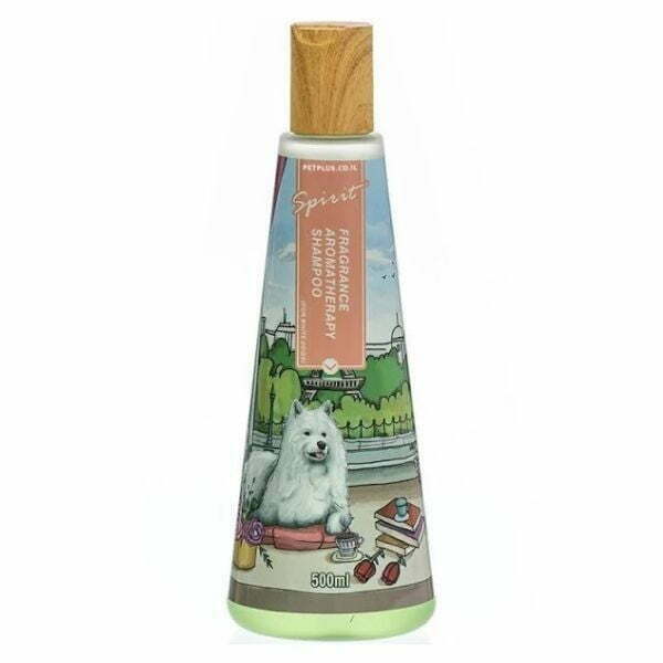 Spirit שמפו ארומטרפי לכלבים עם פרווה לבנה