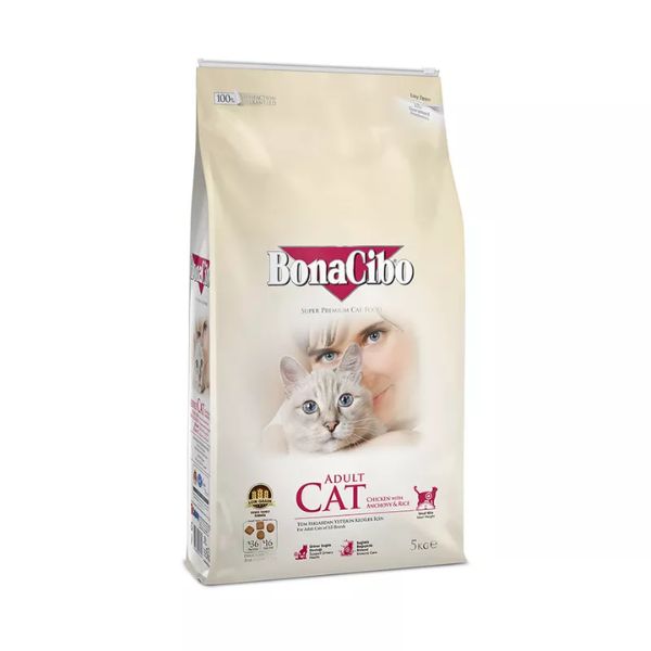 בונה סיבו חתולים עוף ואנושבי - 5 ק"ג