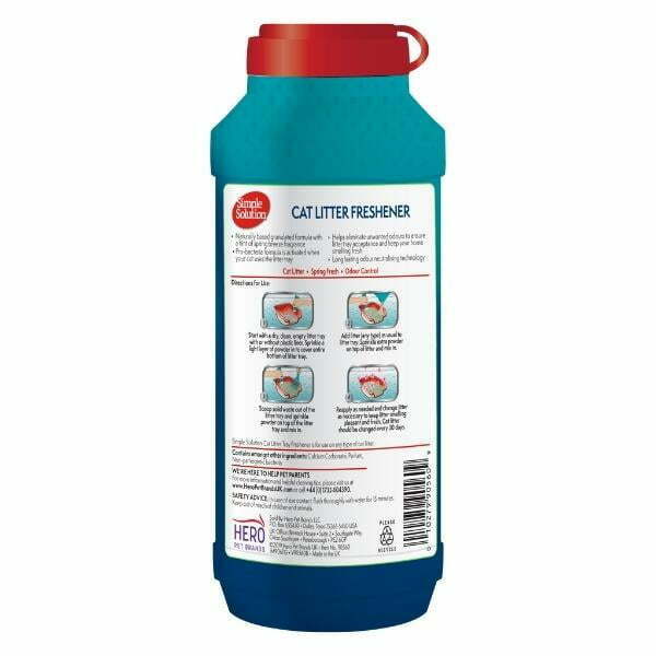 אבקה אנזימטית לנטרול ריחות לארגז החול Simple Solution