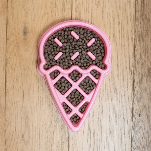 זיפי פוז קערה לאכילה איטית גלידה