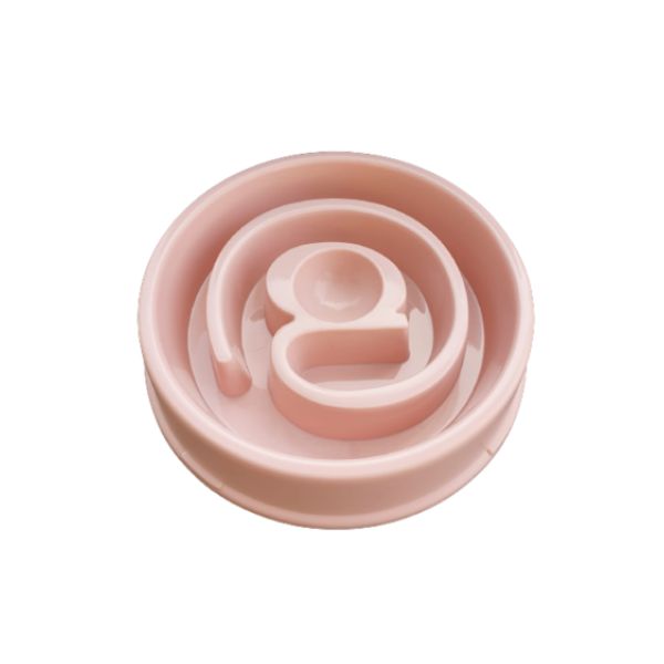 צלחת האכלה איטית אקטיבית לחתול ולכלב קטן בצורת שבלול פופסי