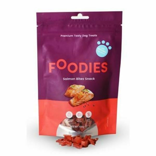 פודיס חטיף לכלבים נגיסי סלמון 100 גרם