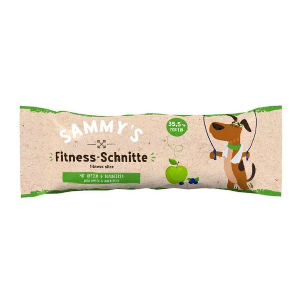 סמי Sammy's חטיף אנרגיה לכלבים תפוח ואוכמניות - 25 גרם