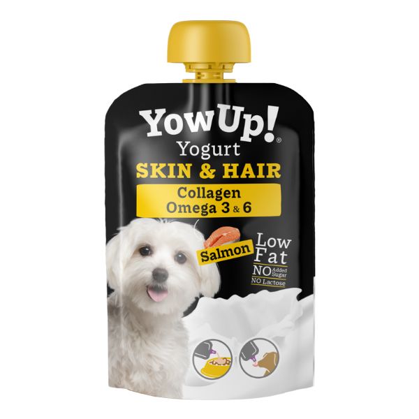 יוגורט לכלבים YOWUP סלמון - 115 גרם