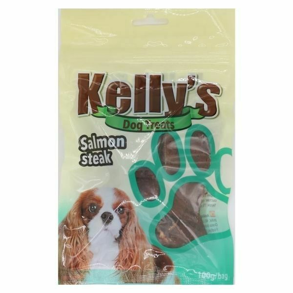 Kelly's פרוסות סלמון סטייק - 100 גרם