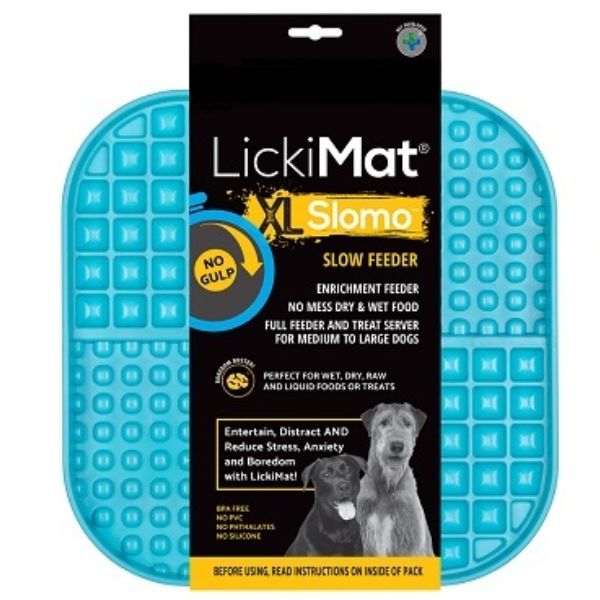 ליקי מט סלומו Slomo קערת האכלה משולבת קשיח XL - ענקית