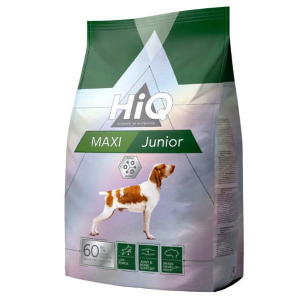 HIQ היי קיו ג'וניור מקסי גזע גדול עוף - 11 ק"ג