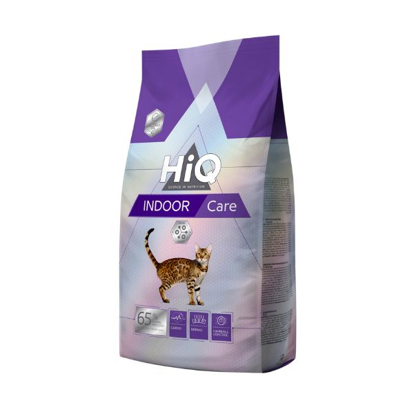 HIQ היי קיו מזון חתולים אינדור עוף - 6.5 ק"ג