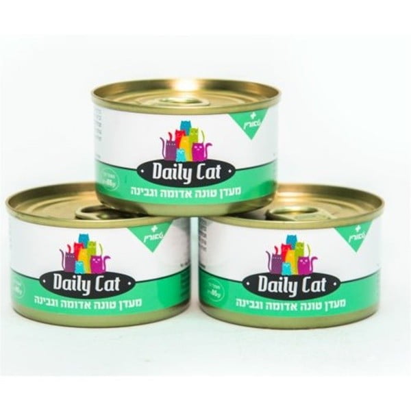 דייליקט מעדן טונה אדומה וגבינה 85 גרם לחתולים